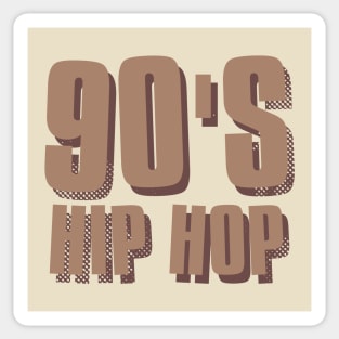 90's Hip Hop Sticker